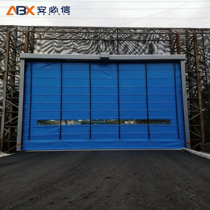 青岛软帘堆积门